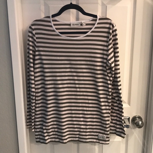 NWOT Rhythm Strokes Long Sleeve Top - Picture 5 of 6